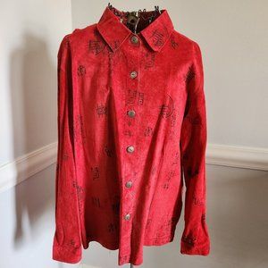 Chicos Leather Jacket